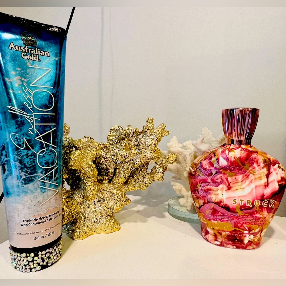 Australian Gold indoor tanning lotion $30 for both